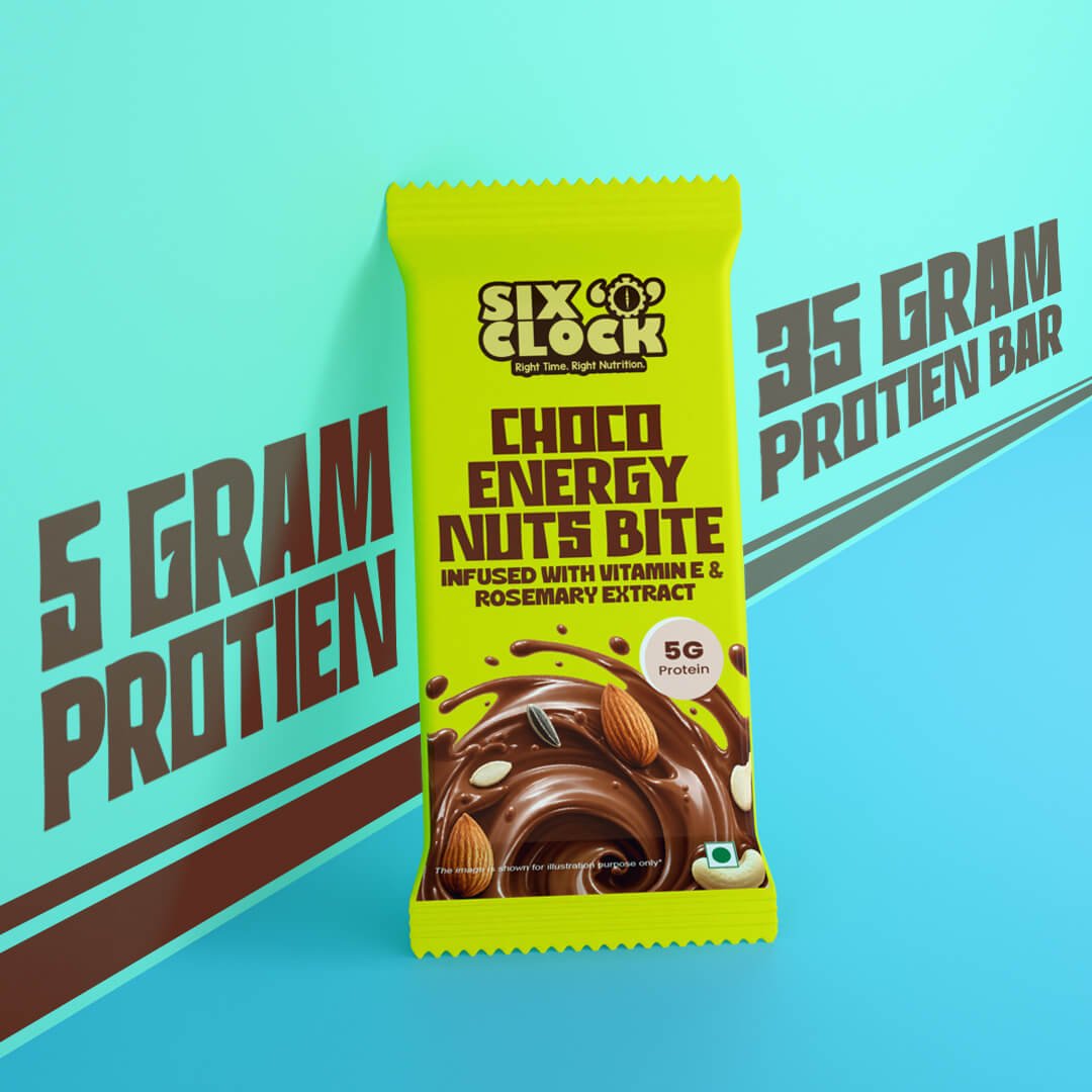 SIX O’CLOCK Choco Energy Nuts Bite